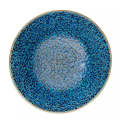 Bowl - Blue Textured Waves 12.25cm