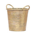 Bucket - Metal Golds Handled
