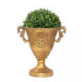 Metal Vase - Golden Elegance (Vase Only)