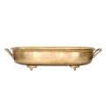 Oblong Bowl - Antique Brass 44cm