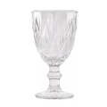 Wine Glass - Large Diamonds Clear 275ml