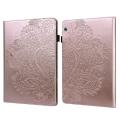 For Huawei MediaPad T5 10 inch Peacock Embossed Pattern TPU + PU Horizontal Flip Leather Case wit...