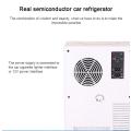 Home Car Dual-use Mini Fridge Student Dormitory Refrigerator(CN Plug)