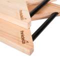 Wooden Cutting Boards - Modernist (2 Pack-Raw) - ThinkDeco