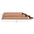 Wooden Serving/Platter Boards - Entertainer Raw - 3 Pack - ThinkDeco