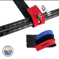 Fishing Rod Holders Belts, 3 Pcs, 3 x 20cm Adjustable Fishing Rod Tie Strap for Fly Rods Telescop...