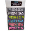 FishSA Leader Line elastics 19mm or 25mm - 6 Units Assorted Colors Per Pack