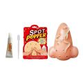 Spot Popper Toy - Silicone Pimple Popping With Refills - Nose Shaped