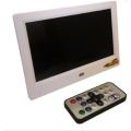Digital Photo Frame 7" & Remote - Video, Picture & Music Digital Photo Frame With Video, Photo & ...