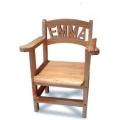 Personalised Wooden Toddler Chairs - With Armrests (1-7 letters)