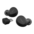 Jabra Evolve2 Buds USB-C MS EarBuds with Wireless Charging Pad - Black 20797-999-889