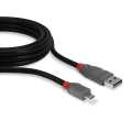 Lindy 1m USB 2.0 Type A to Micro-B Cable 36732