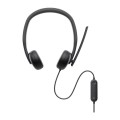 Dell WH3024 AI-based Noise Cancellation Wired Headset 520-BBDH