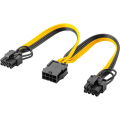 Goobay 8-Pin Female to 2x Male for PCIe Split Power Supply Cable 60000