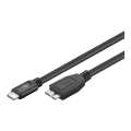 Goobay USB-C to Micro-B 3.0 1m Cable Black 67996
