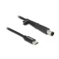 DeLOCK USB Type-C Male to HP 7.4mm Pin Male Notebook Charging Cable 87972