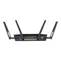 Asus RT-AX88U Wireless Router - Dual-band 2.4 GHz and 5GHz Gigabit Ethernet Black 90IG0820-MO3A00