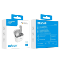 Astrum ET340 Noise Cancelling True Wireless Earbuds White A10534-Q