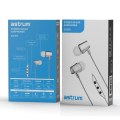 Astrum EB360 Metal Stereo Earphones with Mic White A11036-Q