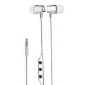Astrum EB360 Metal Stereo Earphones with Mic White A11036-Q