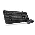Astrum KC120 Wired Keyboard andMouse Combo BlackA81012-BEN