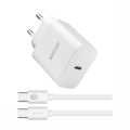 Astrum PD20 Pro 20W USB-C Wall Charger White A92650EW
