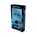 Amplify Tunes Series Bluetooth Sport Hook Earphones Blue AM-1008-BL
