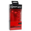 Amplify Pro Jazz Series In-ear Earphones - Red AMP-1002-RD