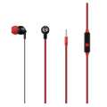 Amplify Vibe Series Earphones Black Red AMP-1003-BKRD(V2)