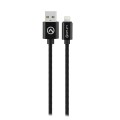 Amplify Linked Series USB to Lightning Braided Cable 1m AMP-20009-BKSA