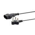 LinkQnet 2-Pin Euro Socket to 3-Pin Power Cable 1m CAB-PWR-EURO-N-1M