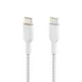 Belkin BoostCharge USB Type-C to USB Type-C 1m Braided Cable 2-pack White CAB004BT1MWH2PK