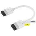 Corsair iCUE 100mm with Straight Connectors Link Cable White 2-pack CL-9011129-WW