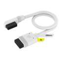Corsair iCUE 200mm with 90 Straight Connectors Link Cable White 2-pack CL-9011131-WW