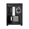FSP CMT380B ATX Mid-Tower Gaming PC Case Black with Tempered Glass Side Panel