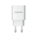 Canyon H-20-04 Universal Fast Charging Wall Adapter White CNE-CHA20W04