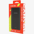 Canyon PB-2001 20000mAh Dual USB Power Bank Black CNE-CPB2001B