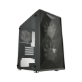 FSP CST130 Basic Micro-ATX Gaming PC Case Black with Acrylic Side Panel CST130BASICBK