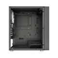 FSP CST130 Basic Micro-ATX Gaming PC Case Black with Acrylic Side Panel CST130BASICBK