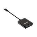 Club 3D USB3.2 Gen2 Type-C to 4K Dual DisplayPort MST Adapter CSV-1555