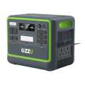 Gizzu Hero Pro 2400W 2048Wh UPS Fast Charge LifePO4 Portable Power Station with 2x SA Power Plugs GP
