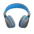 Jlab JBuddies Studio Wireless On-Ear Kids Headset Blue and Grey HBSTUDIORGRYBLU4