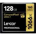 Lexar 128GB Professional 1066x CompactFlash Memory CardLXCF1066P128