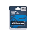 Patriot P400 Lite 500GB M.2 PCIe Gen 4x4 NVMe Internal SSD P400LP500GM28H