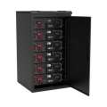 LinkQnet 22U LiFePO4 Battery Rack Cabinet RCK-BAT-LFP-5120-P