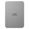 Seagate LaCie 1TB Aluminum Enclosure Portable External Hard Drive Silver STLP1000400