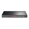 TP-Link TL-SL1226P 24-port PoE+ Fast Ethernet Unmanaged Switch with 2x Gigabit RJ45 and Combo SFP Po