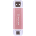 Transcend ESD310 2TB Portable USB-C/A Portable SSD Pink TS2TESD310P