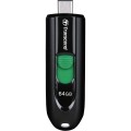 Transcend JetFlash 790C 64GB USB 3.2 Gen 1 Flash Drive BlackTS64GJF790C