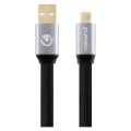 VolkanoX Speed Series 1m USB Type-C to USB 3.0 Charge and Data Cable Black VK-20071-BK